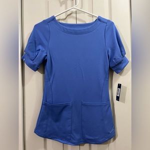Brand new Jaanu Scrub Top (Ceil Blue)